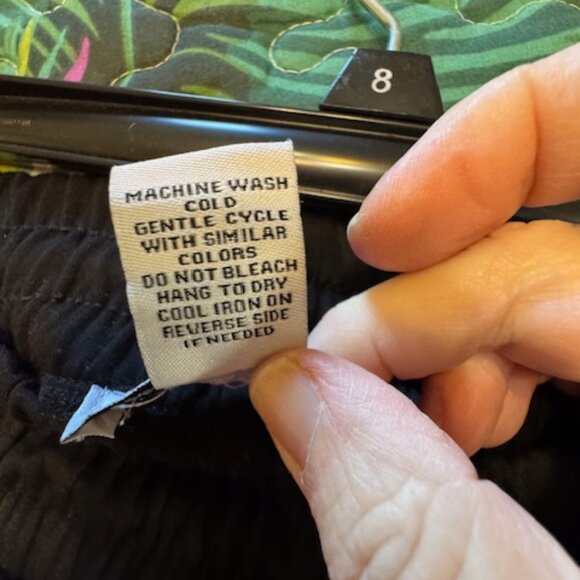 Soft Modal Blend Black Joggers - Better/Together Aesthetic Lounge Pants, Size S - Picture 5 of 5